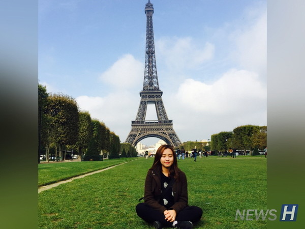 ▲토토사이트추천 in France. She discovered her dream of becoming a diplomat after the exchange student program.  ⓒ 토토사이트추천 Jung-eun