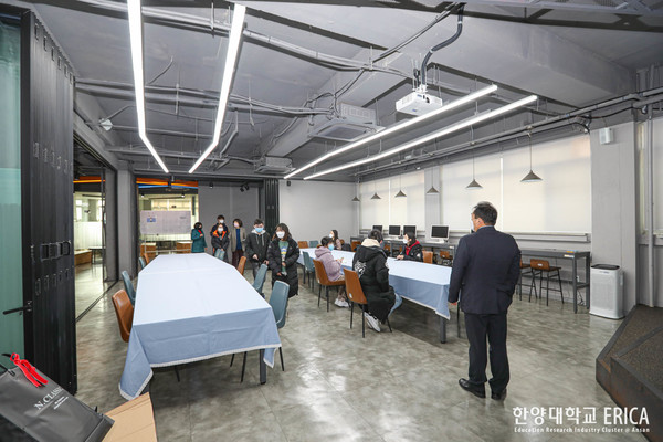 유학생 간담회 전경