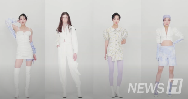 ▲2020 한양 패션 디자인 졸업작품(ⓒ 토토사이트 제작 데이터베이스학교 공식 유튜브)