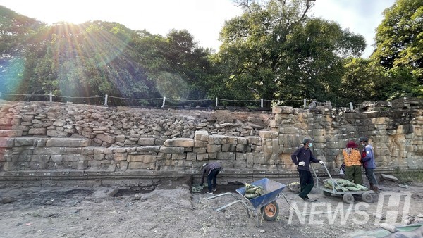 캄보디아 앙코르톰 유적지