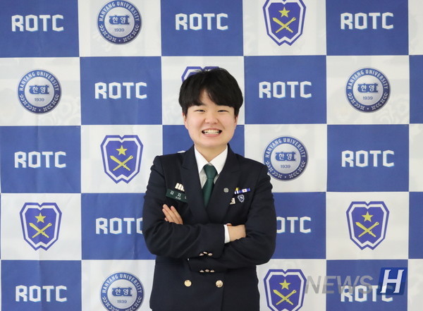 ▲김지현(체육학과 4) 씨는 후보생 생활을 하는 선배들의 모습을 보고 ROTC에 대해 알게 됐다. ⓒ 백지현 기자