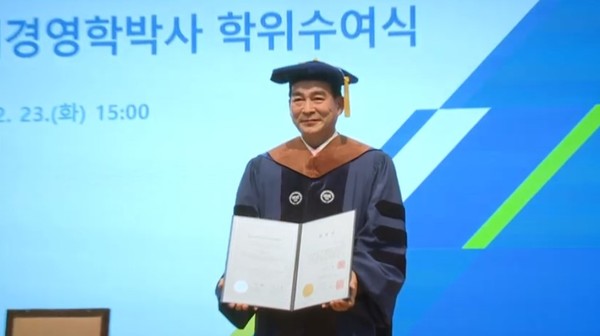 ▲하충식 한마음창원병원 이사장  ⓒ한양대학교 유튜브