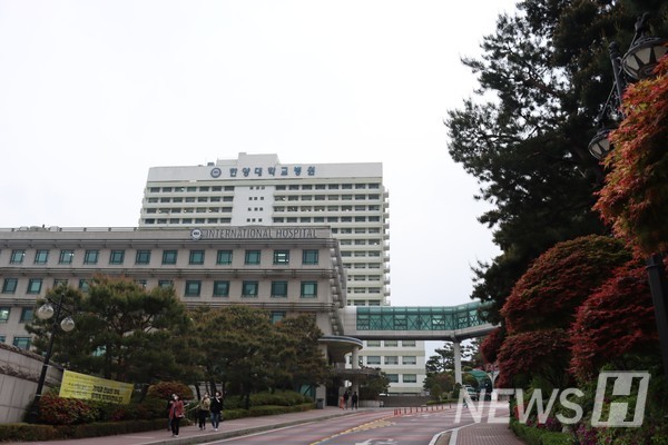 ▲ zone 6: 퍼스타 토토학교병원에서부터 의과대학 본관을 가는 길이 보인다. 제1학생생활관까지 zone 6에 해당한다. 