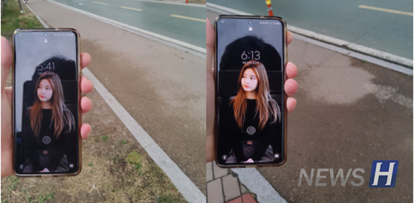 ▲ 전동페스타토토 자전거도로 통행의 실효성을 알아보기 위해 수단별 교통량 조사를 약 30분간 직접 실시했다. ⓒ 박지웅 기자