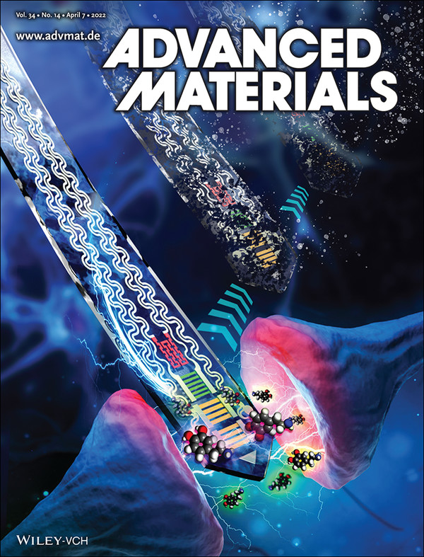 Capa da edição de abril da Advanced Materials