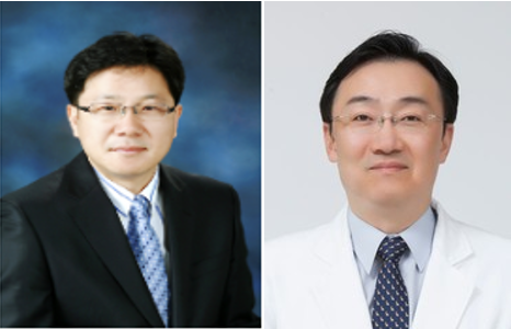 ▲ (왼쪽부터) 한양대 정회일 교수, 최동호 교수