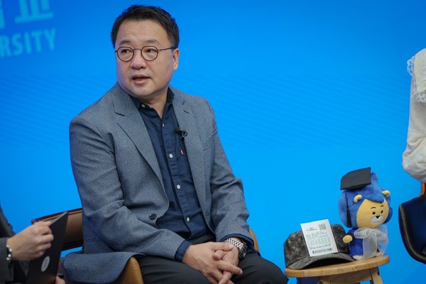 ▲ 박규태 감독의 인터뷰 모습.