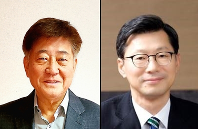 ▲ (왼쪽부터) 허남진 동문, 신동휘 동문