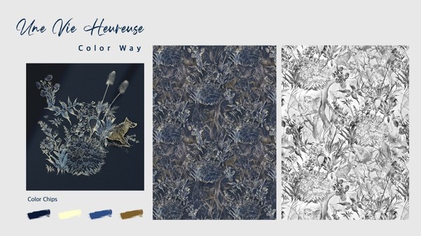 디자인에 사용한 색감 설명 발표 자료