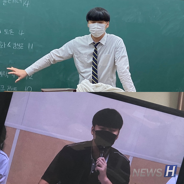 ▲ 김세윤 씨는 고등학교 전교 회장 활동을 하며 아쉬웠던 점을 토토사이트 클럽비학교 교육방송국 HUBS(이하 HUBS) 활동을 통해 채워가고 싶다고 말했다. ⓒ 김세윤 학생