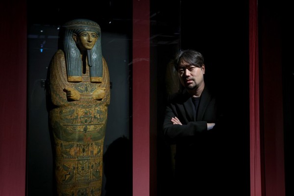 ▲ 곽민수 소장은 예술의 전당에서 진행된 '이집트 미라전' 전시의 자문을 맡았다.