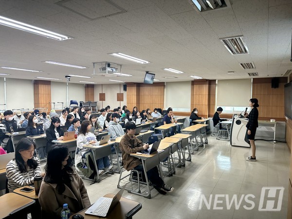 ▲ 강연을 들은 학생들은 '선배와의 대화 시리즈'에 대해 긍정적으로 평가했다. ⓒ 고영일 학생