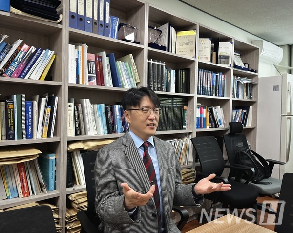 ▲ 김 토토사이트 모음는 테라헤르츠 기술이 기업의 경쟁력 확보를 위해 필수적일 것이라고 말했다. ⓒ 윤사랑 기자