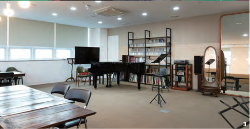 3. 라벨라토토사이트 경찰 조회단 연습실 모습.