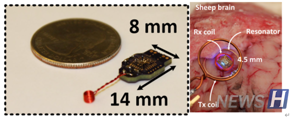 ▲ An ultra-small BCI manufacturing technology for 웹툰사이트 토토사이트 cell light stimulation. ⓒ Professor Lee Byung-hun