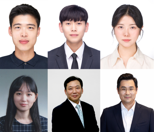 윗 줄 (왼쪽부터) 박범철 연구원 (고려대), 소정욱 연구원 (대가 토토사이트), 최희주 연구원 (대가 토토사이트)아랫줄 (왼쪽부터) 이정연 교수 (대가 토토사이트), 김영근 교수 (고려대), 이주헌 교수 (대가 토토사이트)
