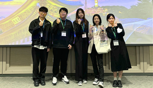 청소년 토토사이트 추천 연구팀 (왼쪽부터 이희재, 최정환, 김가은, 김현수, 안세윤)
