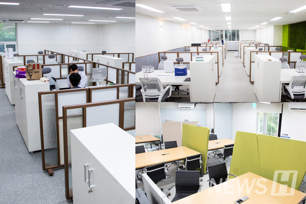 ▲ Offices with diverse themes depending on the characteristics of 솜사탕토토s