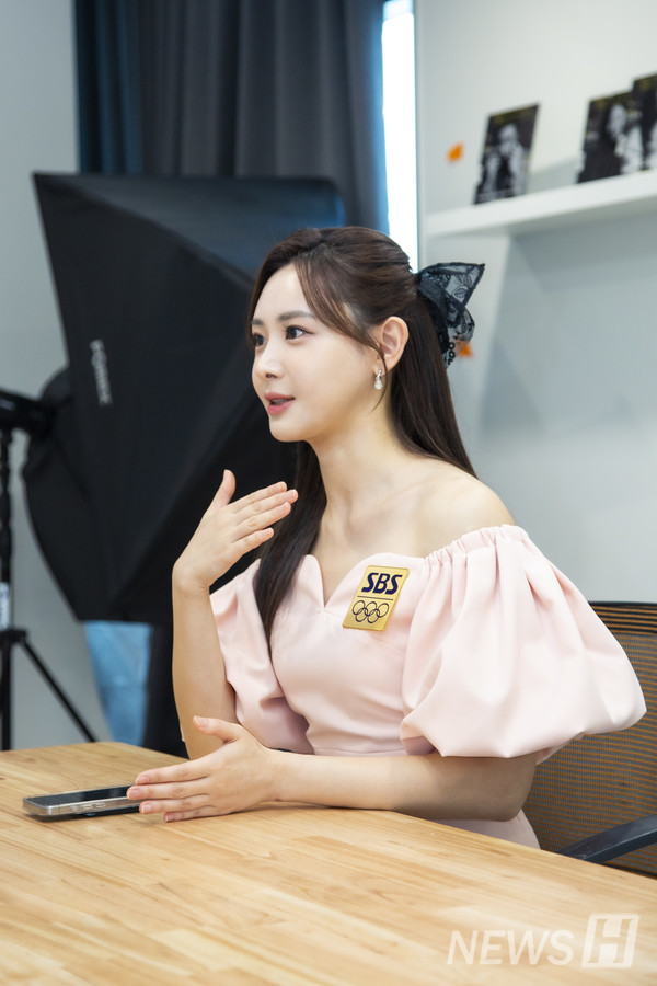 ▲ 김 씨는 최종 면접에서 여러 번 떨어지며 힘든 시기를 보냈으나 마음을 다잡고 꾸준히 노력한 결과 SBS 아나운서의 꿈을 이뤘다. ⓒ 정주현 기자