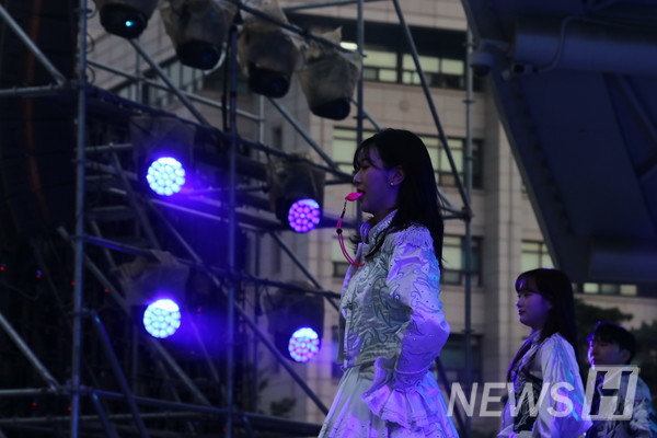 ▲ 박서영(중어중문학과 3) 씨는 "응원 문화가 발전해 오는 길을 함께 해 루터스 응원단으로서 자부심을 많이 느꼈다"고 말했다. ⓒ 신문정 기자