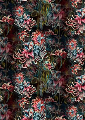 ▲ 김 씨가 디자인한 작품 'Corruption Blossom' .