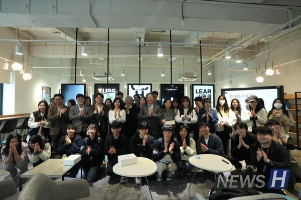 ▲ DCELL 라운지가 사범대학의 오픈스페이스 창의‧융합 공간 활용도를 높일 것으로 기대가 주목된다. ⓒ DCELL 사업단