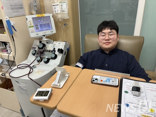 ▲ “It’s a blessing to use a healthy body for someone who needs 레프리 토토사이트,” said Park. ⓒ Seo Eun-jae