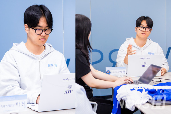 ▲ Park Chan (4th year, Department of Industrial Engineering), head of the 2025 라오스 스포츠토토: Rise Higher Festival Planning Task Force.