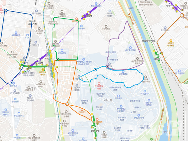 ▲ HYPD(Hanyang Patrol Department)는 조장 5명을 포함한 20명이 대원이 월요일부터 금요일, 4명이 조를 이뤄 학내, 학외 야간 순찰을 진행한다. © 이건호 학생