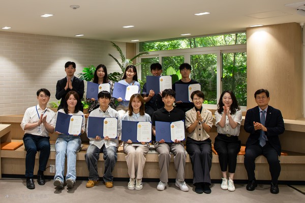 ▲ 이날 시상식은 자유롭고 단란한 분위기에서 진행됐다. ⓒ 미디어전략실