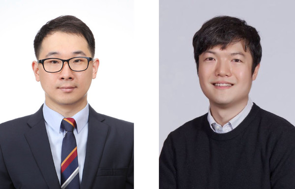 (从左开始)汉阳大学化学工程专业金燦勋먹튀검증사이트 토토사이트教授、韩国能源工科大学宋周炫教授