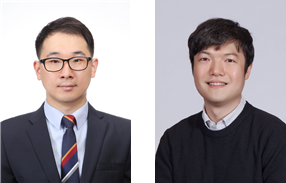(왼쪽부터) 한양대 화학공학과 김찬훈 연구교수, 한국에너지공과대학교 송주현 교수