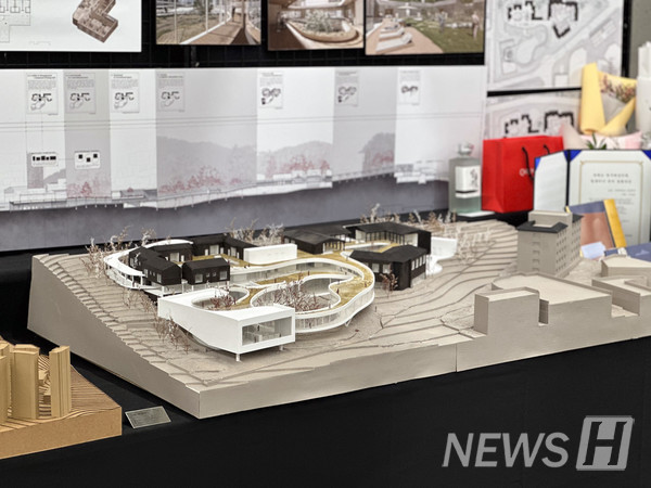 ▲ Interwoven Autonomy by Lee Seung-yoon: a care facility designed to offer both protection and autonomy for individuals with dementia.