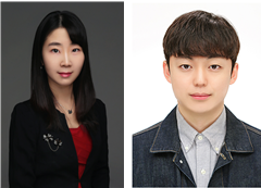 (From left) Professor Kim Doo-ry and researcher Jung Eui-don