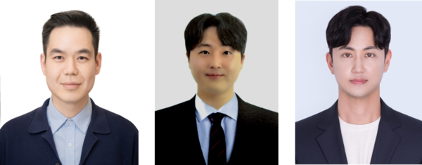 (좌측부터) 유호천 토토사이트 무료거부 교수, 박태현 토토사이트 무료거부 박사후 연구원, 박별리 성균관대 교수