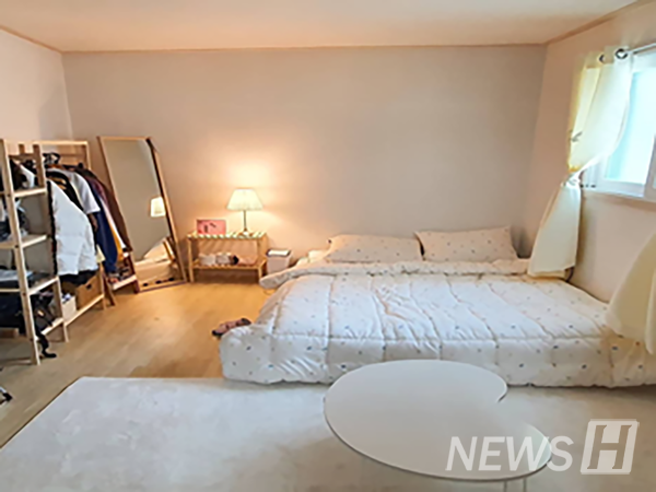 ▲ 자립준비청년이 고른 방의 모습. © 이호영 교수