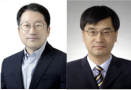 (좌측부터) 박진성 신소재공학부 토토사이트 케이 벳, 송윤흡 융합전자공학부 토토사이트 케이 벳