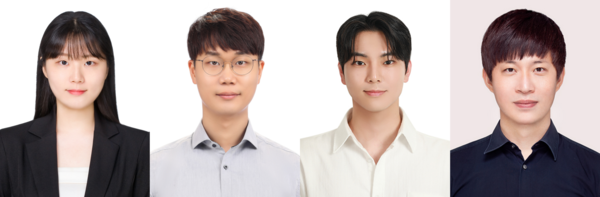 (왼쪽부터) 박선진 연구원, 토토사이트 회원가입 안시켜줌 임희대 교수, 김동희 연구원, 한국전기연구원 박준우 박사