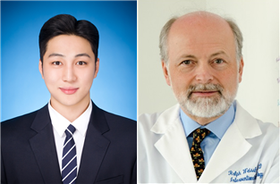 (From left) Professor Kim Hyung-shik of Hanyang University, Professor Ralph Weissleder of Harvard Medical School 