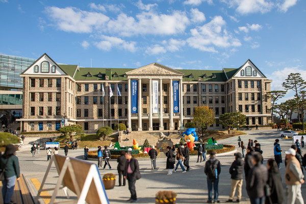 2024년 11월 23일 진행된 2025학년도 한양대 상경·인문 계열 수시모집 논술고사 당시 캠퍼스 풍경 ⓒ한양대학교