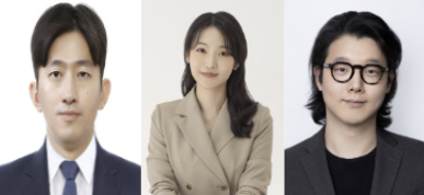 Professor Joung June-gak (School of Interdisciplinary Industrial Studies), Professor Choi Kyung-ah, and Professor Hyun Kyung-hoon (Department of Interior Architecture Design) (좌측부터) 정준각 산업융합학부 교수, 최경아·현경훈 실내건축디자인학과 교수