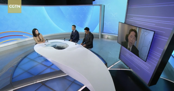 ▲이 교수와 김 교수는 한중 문화 및 교류 등 양국 관계에 관한 다양한 의견을 나눴다. ⓒ 이자연 교수