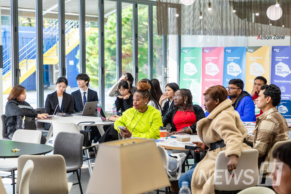 ▲ The IFWY Final Conference 'Hanyang Square' session was held at the HIT Yang Min-yong Lounge on October 28. © Media Strategy Office 
