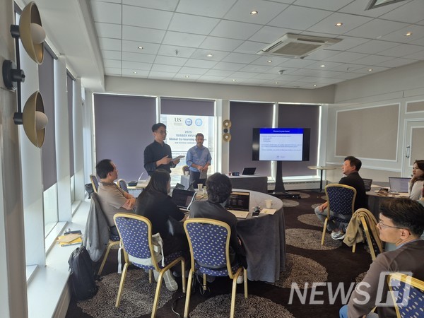 ▲ 项目以“可持续增长”和“토토사이트 운영자 검거治理”为核心主题，涉及了海上风力、生物风险投资等 ESG 经营与토토사이트 운영자 검거理论。© 权圭贤 教授