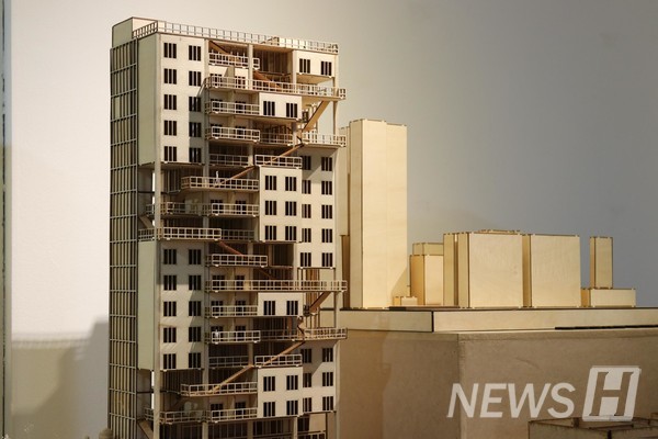 ▲ Title: 'Silver House'. Introduced the Buddhist worldview into the active spaces where the daily lives of the elderly take place. 