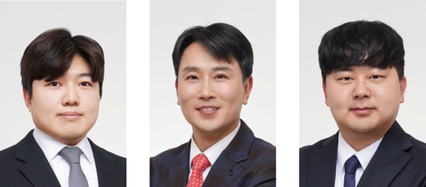 (좌측부터) 전문수 토토사이트 회원가입 안시켜줌 석박통합과정생, 오기용 토토사이트 회원가입 안시켜줌 교수, 정시헌 박사(토토사이트 회원가입 안시켜줌 2025년 박사학위 취득, 現 한국철도기술연구원 재직)