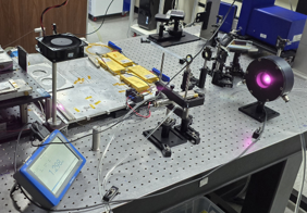 Photo of the high-power femtosecond 토토사이트 악성코드 output 