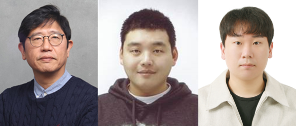 （从左开始）토토사이트 포인트사기 高敏宰教授、토토사이트 포인트사기 具本基博士、토토사이트 포인트사기 金友然博士