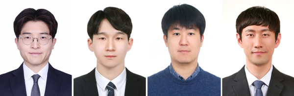 (From left) Dr. Son Won-kyung, Doctoral Student Lee Jae-myeong, Dr. Kim Si-콜로세움 토토ng, and Professor Choi Chang-soon 