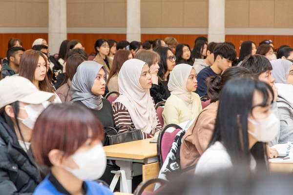 ▲ 학위과정 외국인 신입생 오리엔테이션